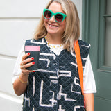 Organic Cotton & Linen Reversible Quilted Vest