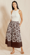 Cut Out Floral Skirt by Albaray