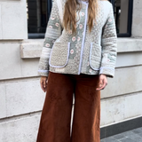 Chloe Jacket in Sage Patchwork