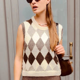 Undyed Vest Charcoal