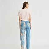 Women's Blush T-Shirt With Bows | Blossom Bow Top | Fanfare