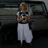 White Cotton Tina Skirt