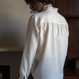 Elsie Frill Ecru Shirt