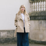 Short Belted Trench Coat