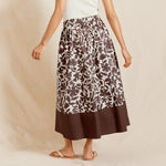 Cut Out Floral Skirt by Albaray