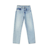 Relaxed Boyfriend Jeans in Light Wash