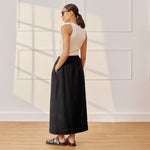 Linen Skirt by Albaray