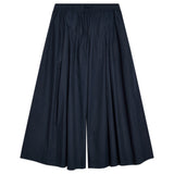 Navy Super Wide Leg Culottes