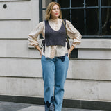 Cove Silk Blouse in Natural by Cape Cove