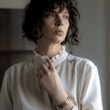 Elsie Frill Ecru Shirt