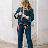 Denim Jean with Patch Pockets and a Bootcut Leg