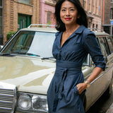 Chambray jumpsuit Elaine Bernstein
