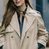 Short Belted Trench Coat
