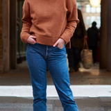 Organic Cotton Winnie Jumper in Copper