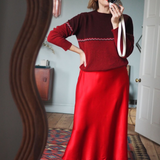 Audrey Dress In Red