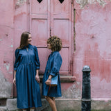 Sadie Chambray Maxi Dress
