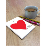 David Shrigley A6 Notebook I Love People