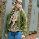 Ella Bow Blouse in Summer Meadow
