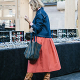 Red Cotton Tina Skirt