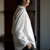 Elsie Frill Ecru Shirt