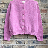 Ada Lambswool Cardigan Pink