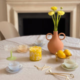 EAT: Fresh Essential Oil Scented Candle & Glass Set