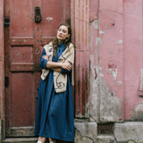 Sadie Chambray Maxi Dress