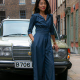 Chambray jumpsuit Elaine Bernstein