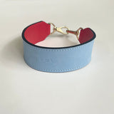 Short Strap in Red & Blue