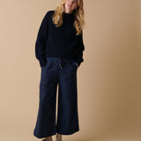 Dusk Merino Fishermans Sweater by Cape Cove