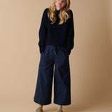 Dusk Merino Fishermans Sweater by Cape Cove