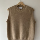 Salter Vest in Almond
