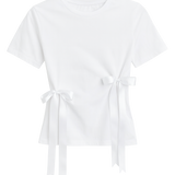 Blossom Bow T-shirt White