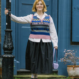 Black Silk Tina Skirt