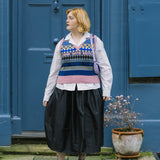 Black Silk Tina Skirt