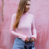 Bobby Melt Plaid Patchwork Jeans