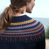 Fairisle Yoke Jumper in Cosmos