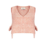 Eccleston Knit Tabard in Coral