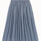 Pale Blue Corduroy Tina Skirt
