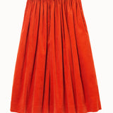Paprika Corduroy Tina Skirt