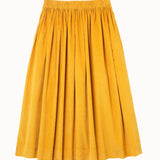 Yellow Ochre Corduroy Tina Skirt