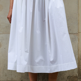 White Cotton Tina Skirt