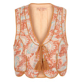 Quilted Penny Waistcoat in Summer Paisley