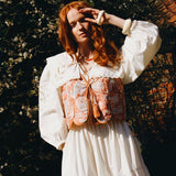 Quilted Penny Waistcoat in Summer Paisley