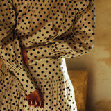 Emily Polka Dot Midi Skirt