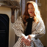 Betsy Polka Dot Cotton Blouse