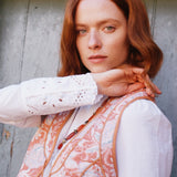 Cecile Cotton Voile Blouse with Broderie Anglaise