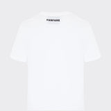 Women's White Organic Cotton T-shirt | Mother Earth | Fanfare