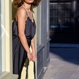 Black Silk Cami