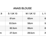 Anais Blouse in Vintage Cream with Contrast Pussy Bow Tie